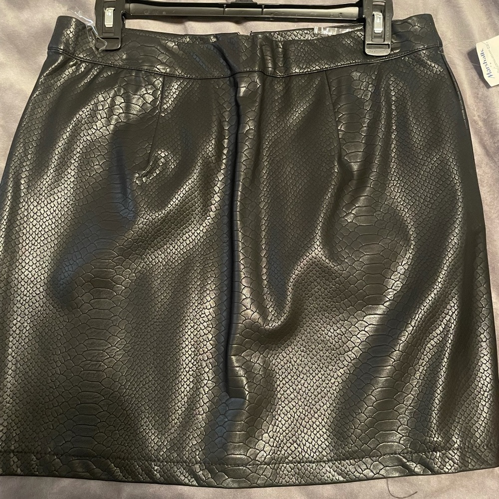 Brand new with tags Leather Skirt